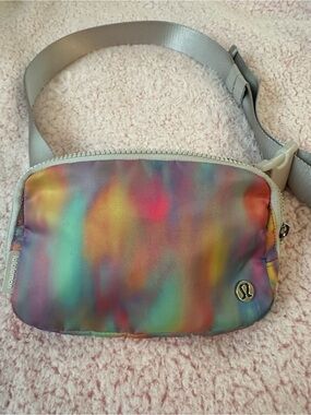 lululemon athletica Multicolor Iridescent Crossbody Belt Bag